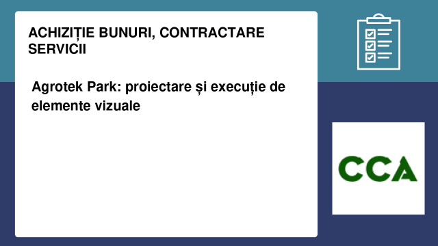 Agrotek Park: proiectare și execuție de elemente vizuale