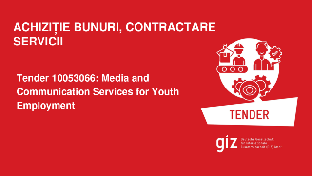 Tender 10053066: Media and Communication Services for Youth Employment