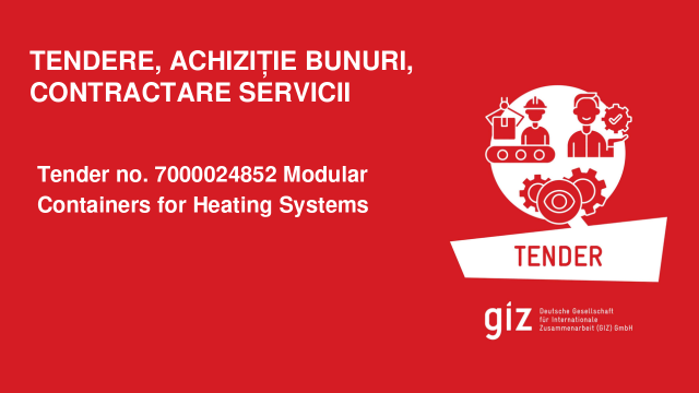 Tender no. 7000024852 Modular Containers for Heating Systems