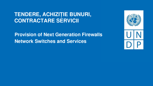 Provision of Next Generation Firewalls Network Switches and Services