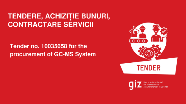 Tender no. 10035658 for the procurement of GC-MS System