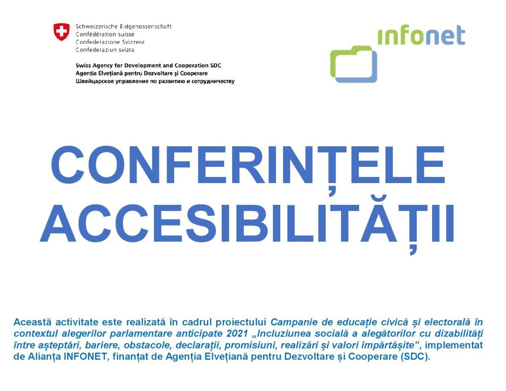 Conferintele Accesibilitatii