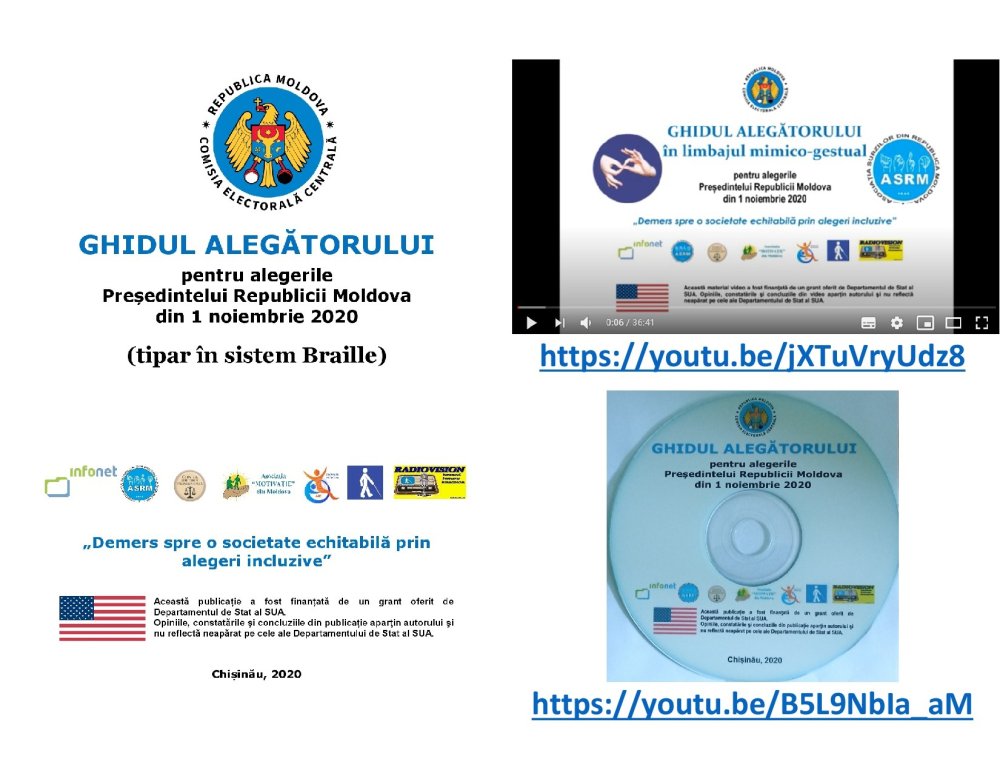 Ghidul Alegatorului Braille LMG audio